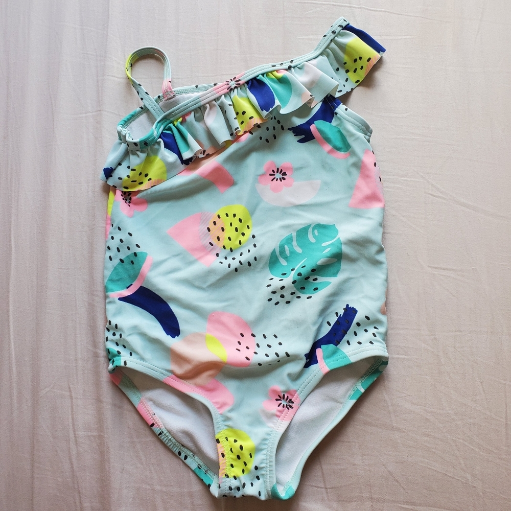 Carters girl swimsuit size 4T.